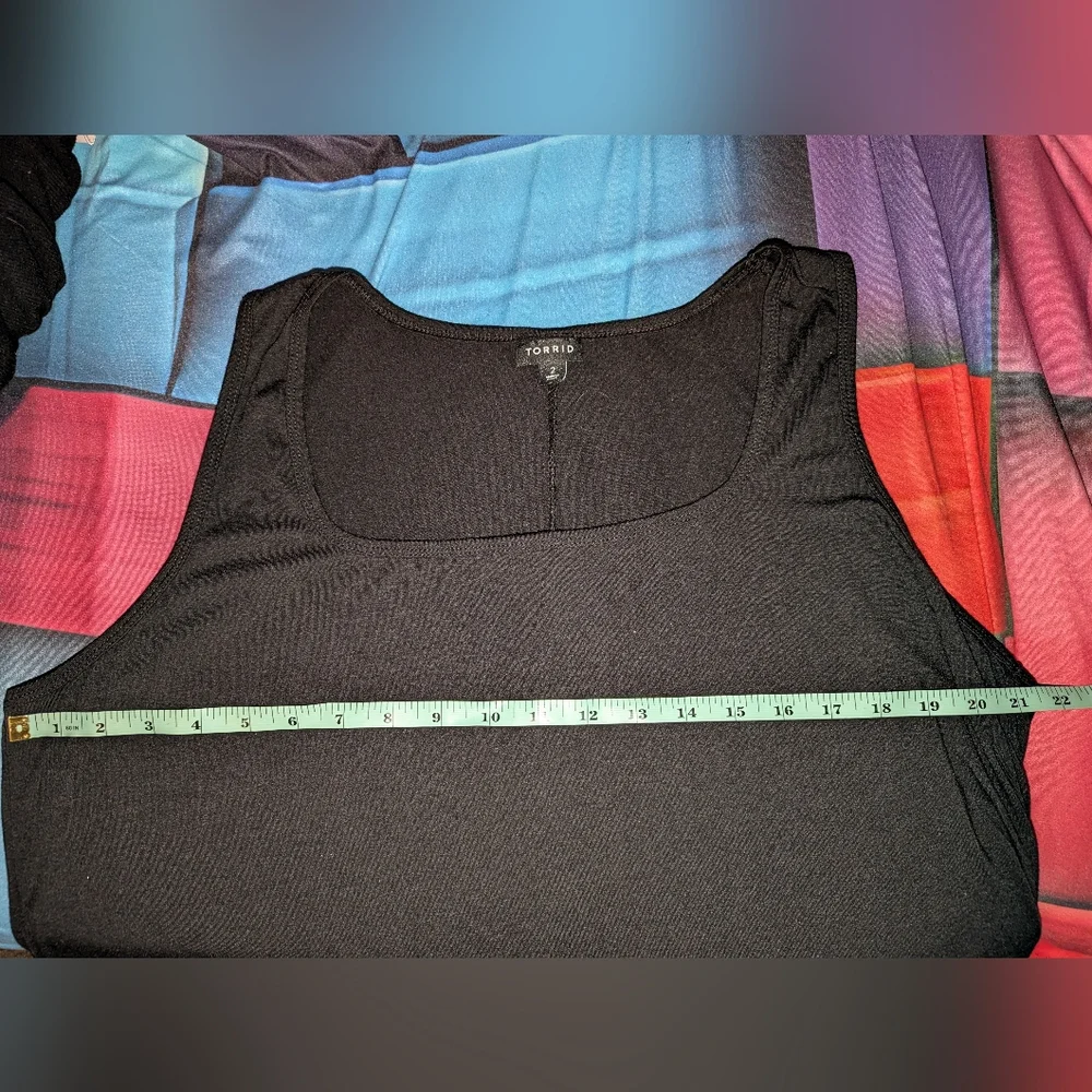 Torrid Mini Jersey Sleeveless Belted Midi Dress 2x(18-20) - Picture 10 of 13